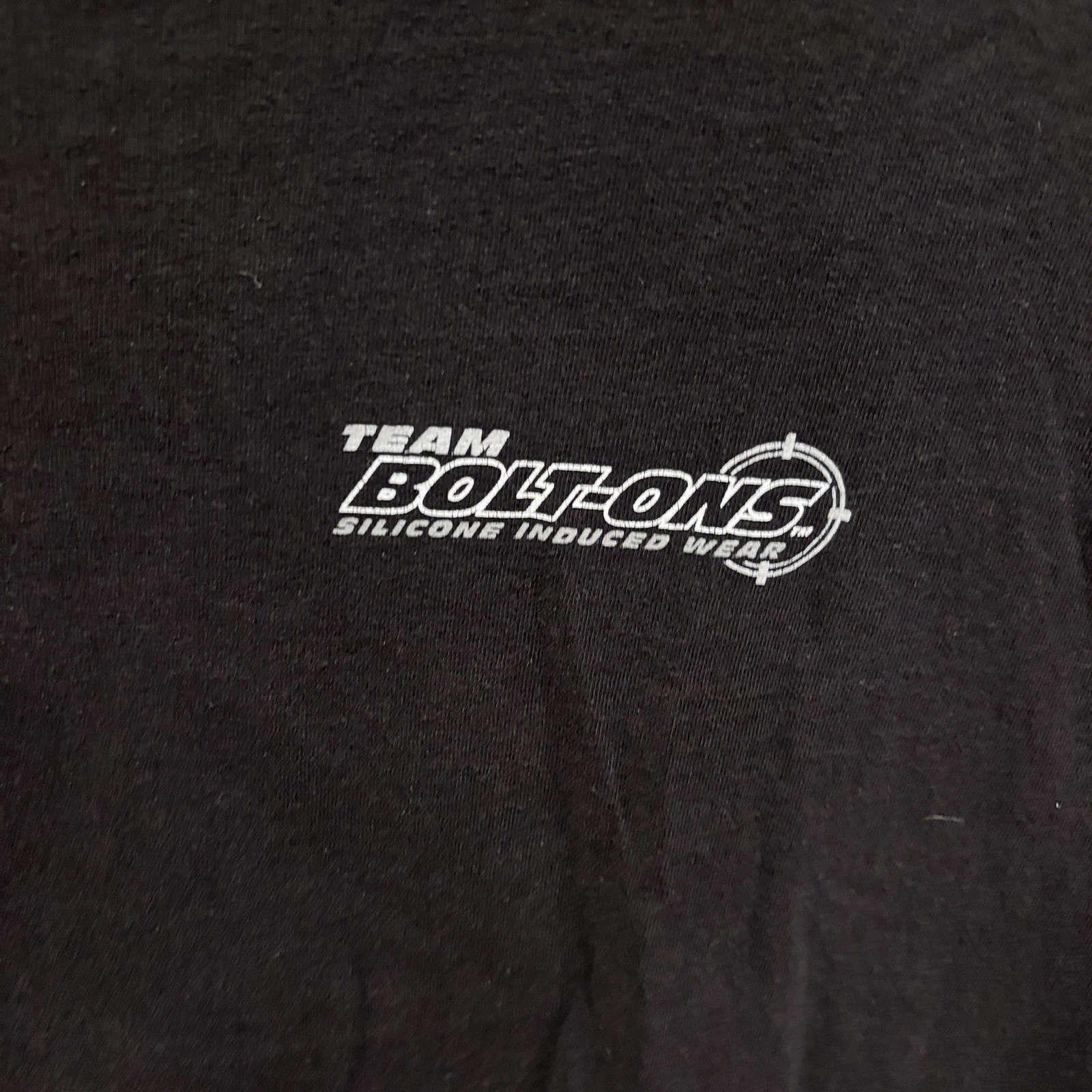 Team Boltons Silicone Induced Wear T Shirt Mens 3XL Black Graphic Rifle Girl Tee