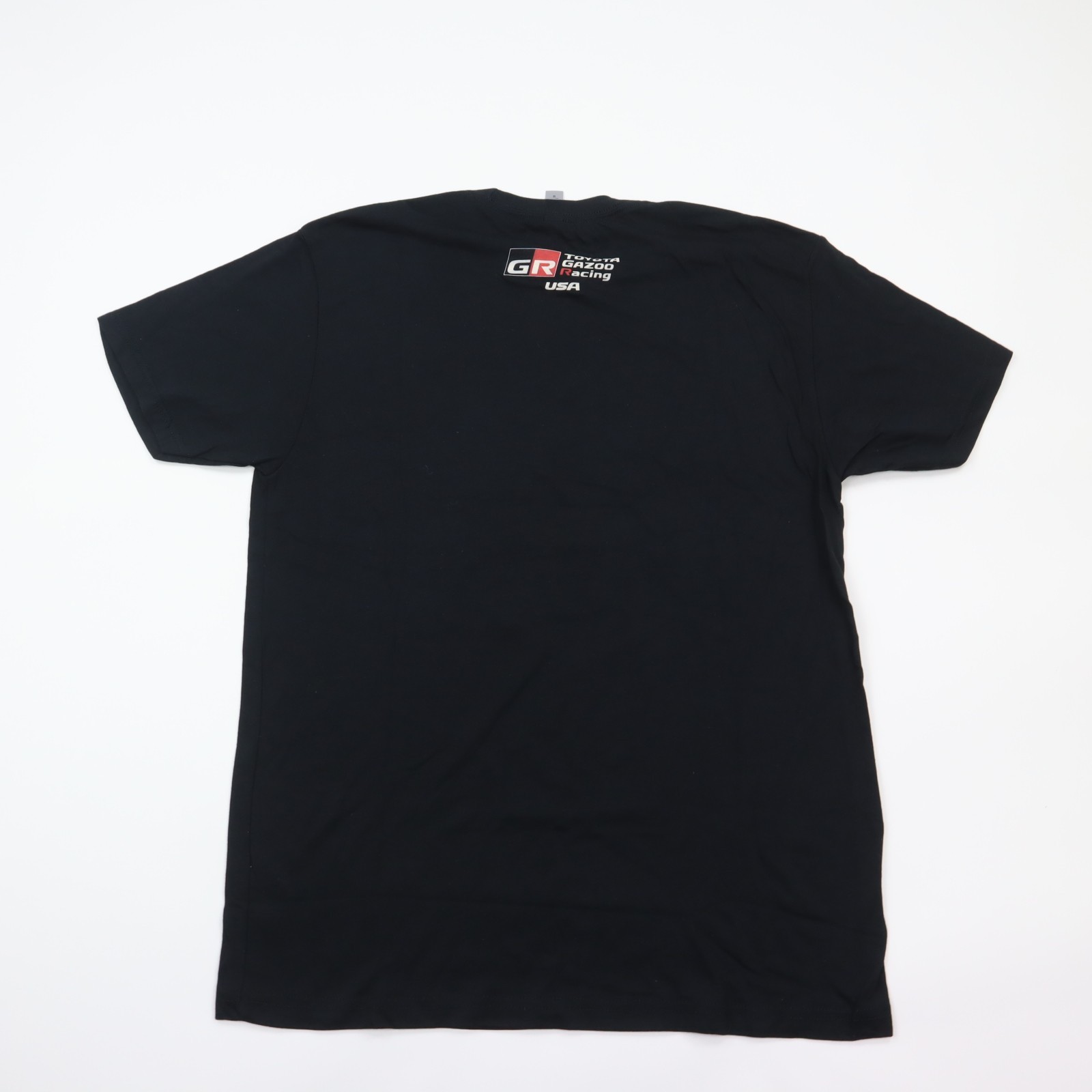 Toyota Gazoo Racing USA T-Shirt Mens Medium Slim Fit Black Drifting Cars NWOT