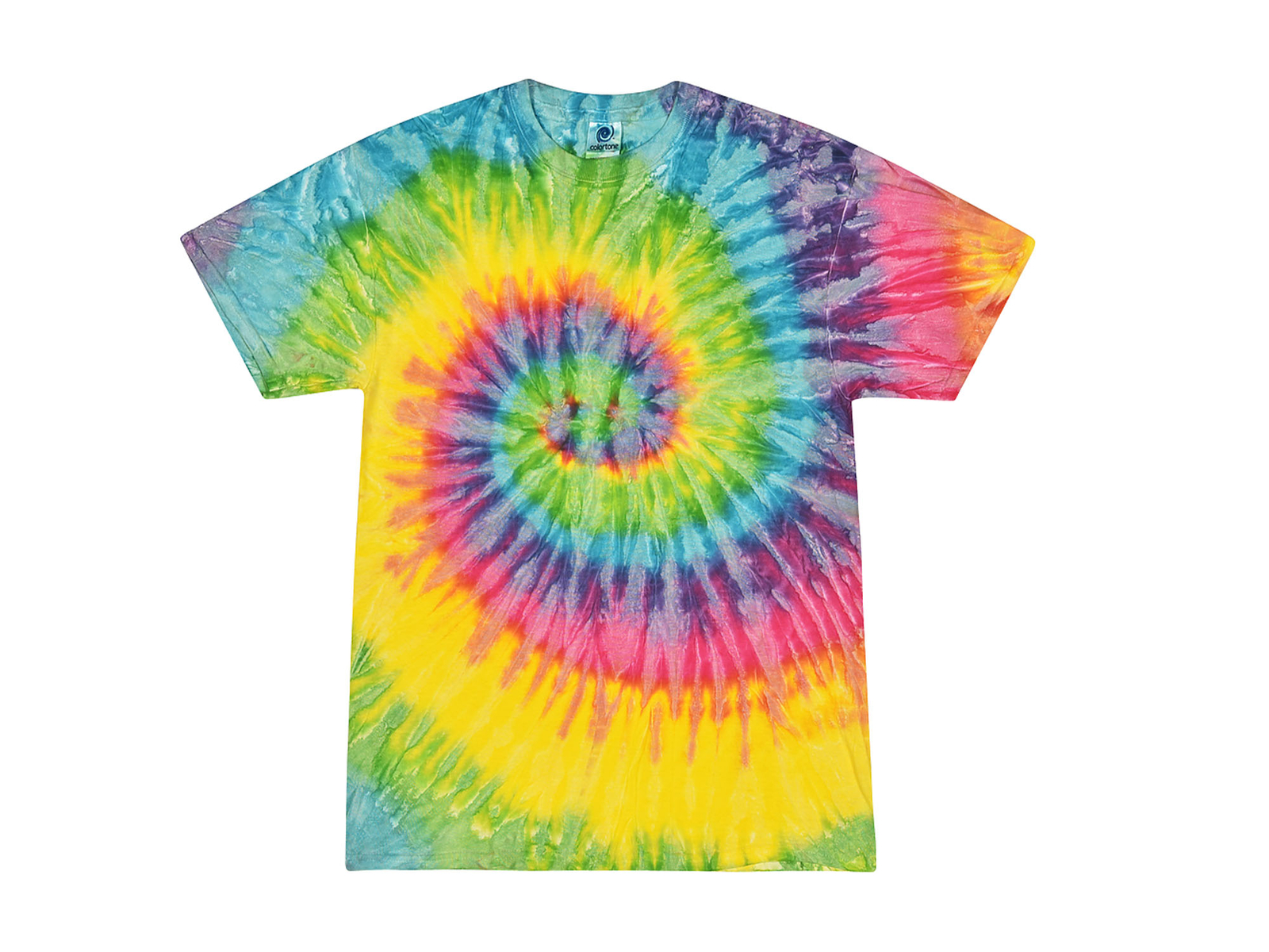 Tie Dye T-Shirts Multi-Color Adult Size 4XL – 5XL 100% Cotton Colortone