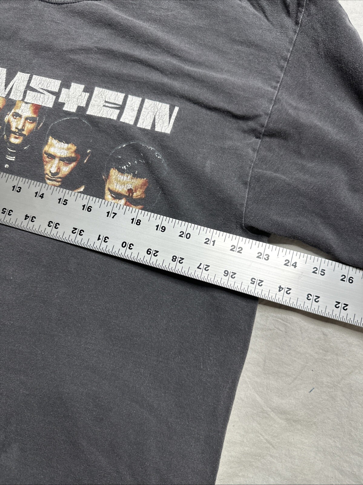Vintage Rammstein shirt Size Xl Blue Grape 2000s 2000 Band Y2K 90s