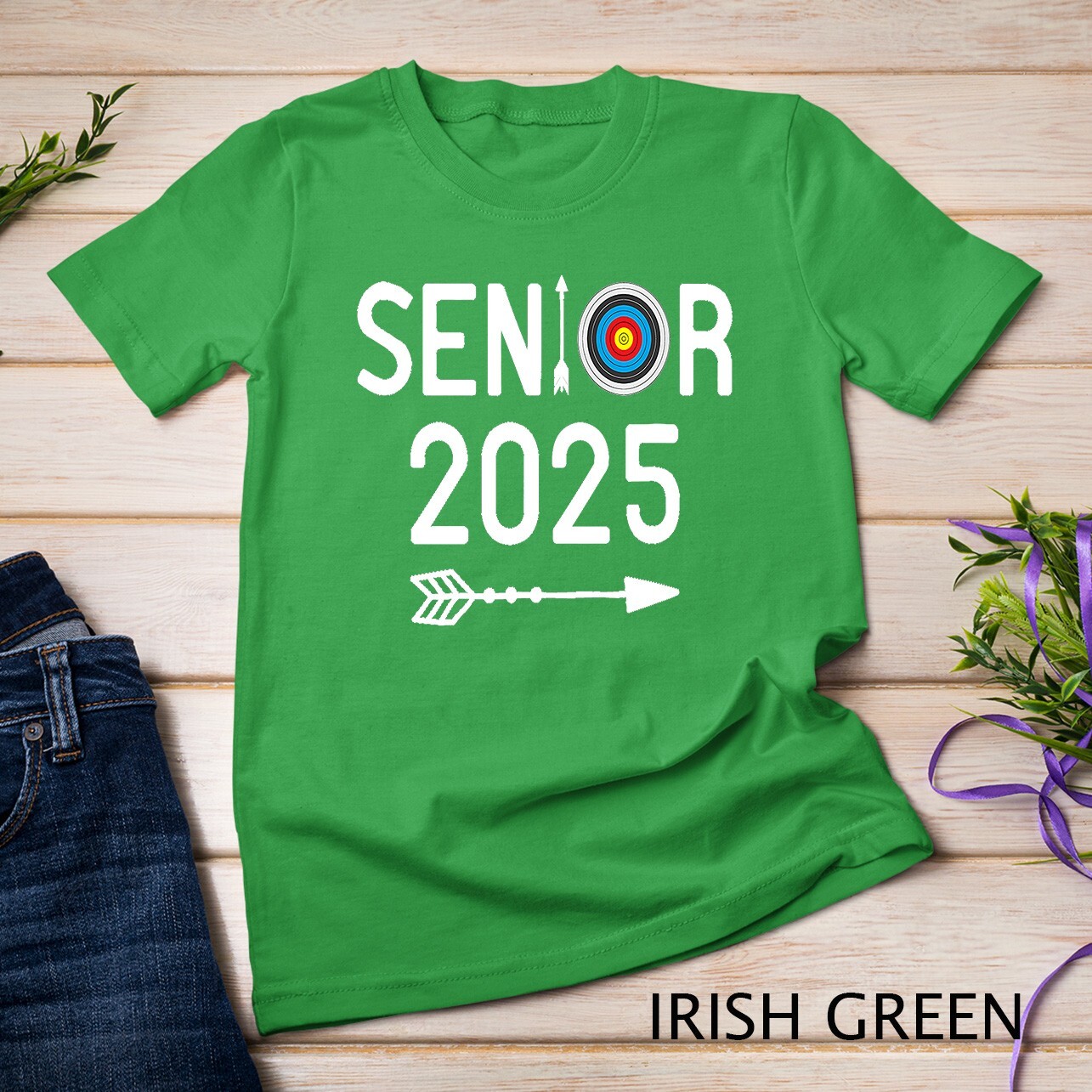 Archery Team Senior 2025 Archery Graduating Class 2025 T-Shirt Unisex T-shirt