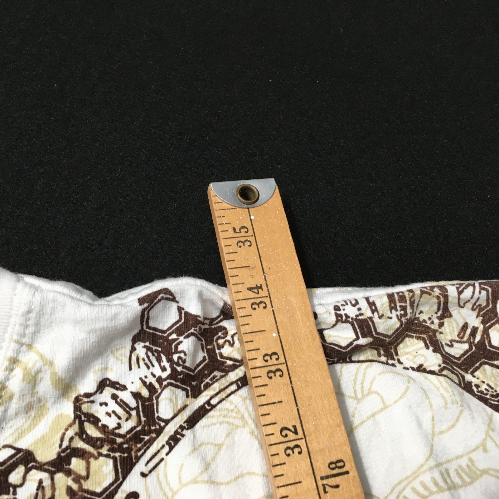 VERSA GOLD Men&rsquo;s Graphic Logo Print Short Sleeve T-Shirt US 6XL see measurements