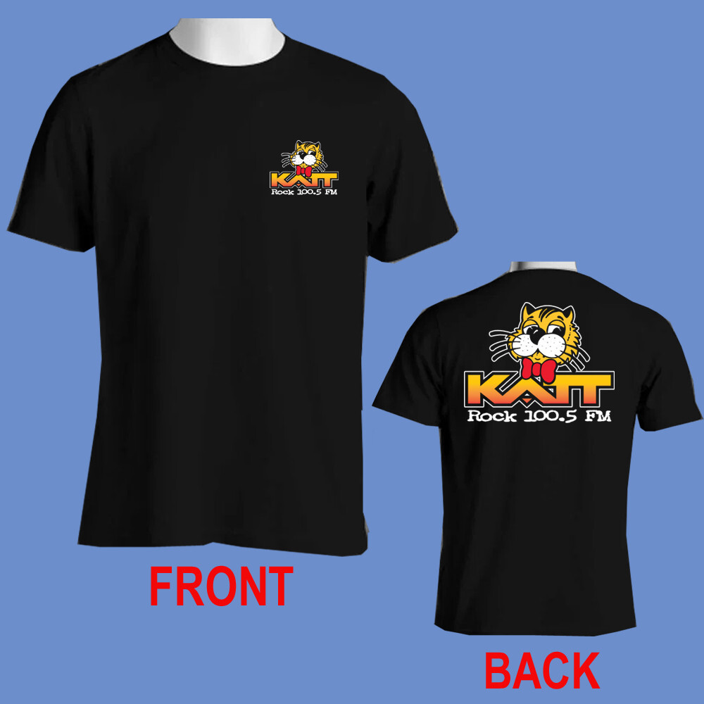 KATT FM Radio Men&rsquo;s Black Size S-5XL