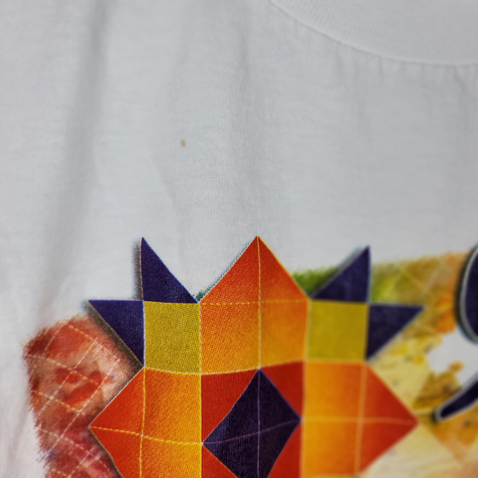 Murina Shirt Mens L White American Quilters Society 97 Quilting Graphic Tee