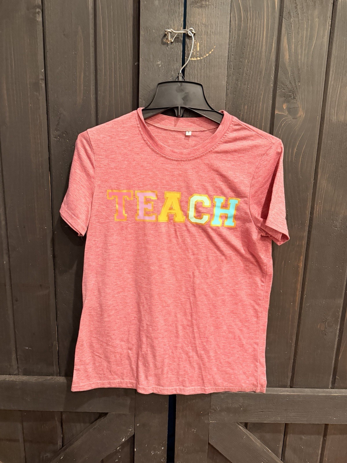 Lot of 3 Teacher T Shirts Size S Classroom School Graphic Tees Soft Stretch