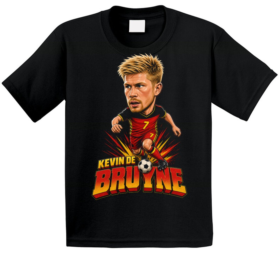 Kevin De Bruyne Belgium Fan T Shirt