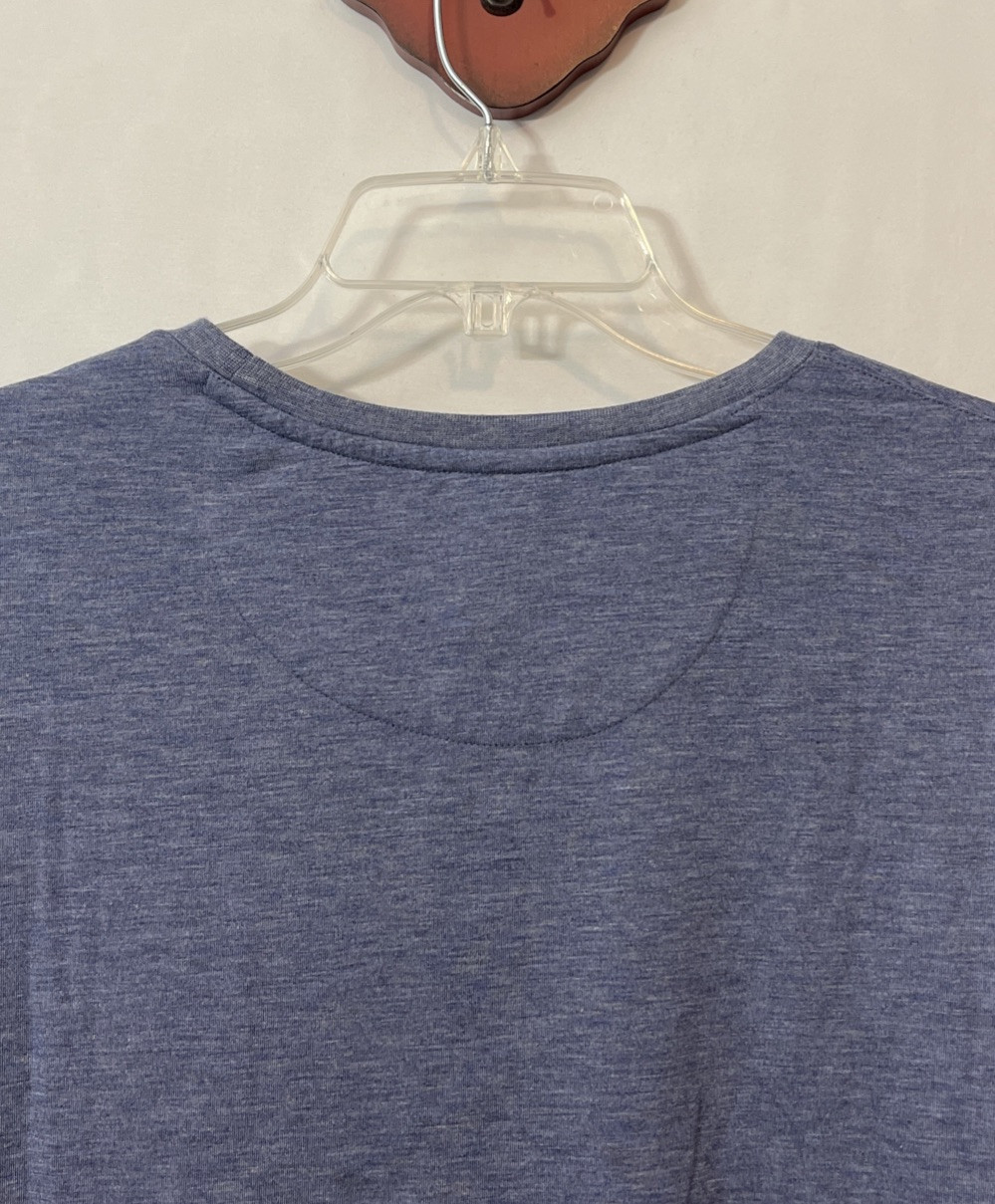 Anapo Clothing Mens 2xl Blue Super Soft Long-Sleeved Pullover Shirt NWT! A6618