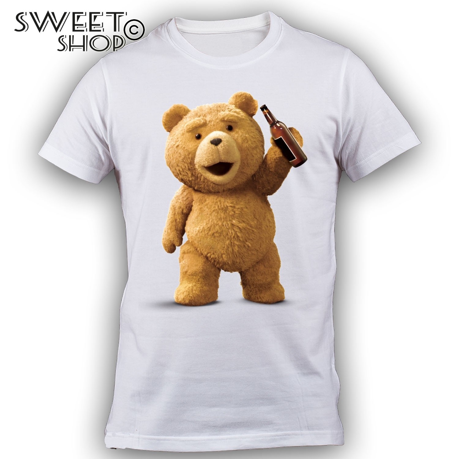 TED BEAR BEER men&rsquo;s t-shirt t-shirt gift idea fashion fashion