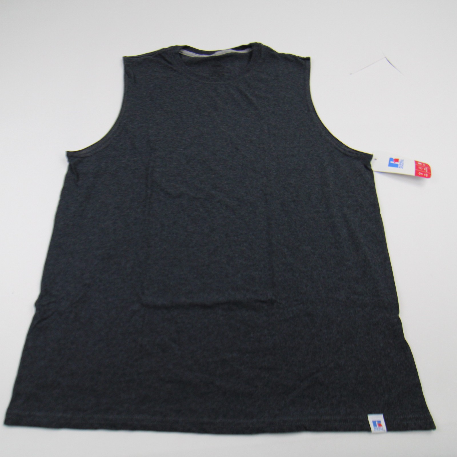 Russell Athletic Sleeveless Shirt Men&rsquo;s Dark Gray New with Tags L