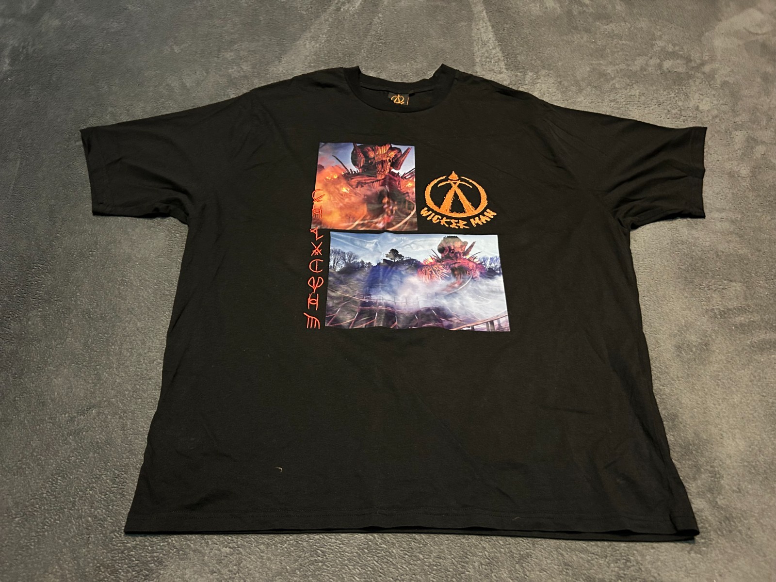 Alton Towers Wicker Man T-shirt – Size XL (Free P+P)