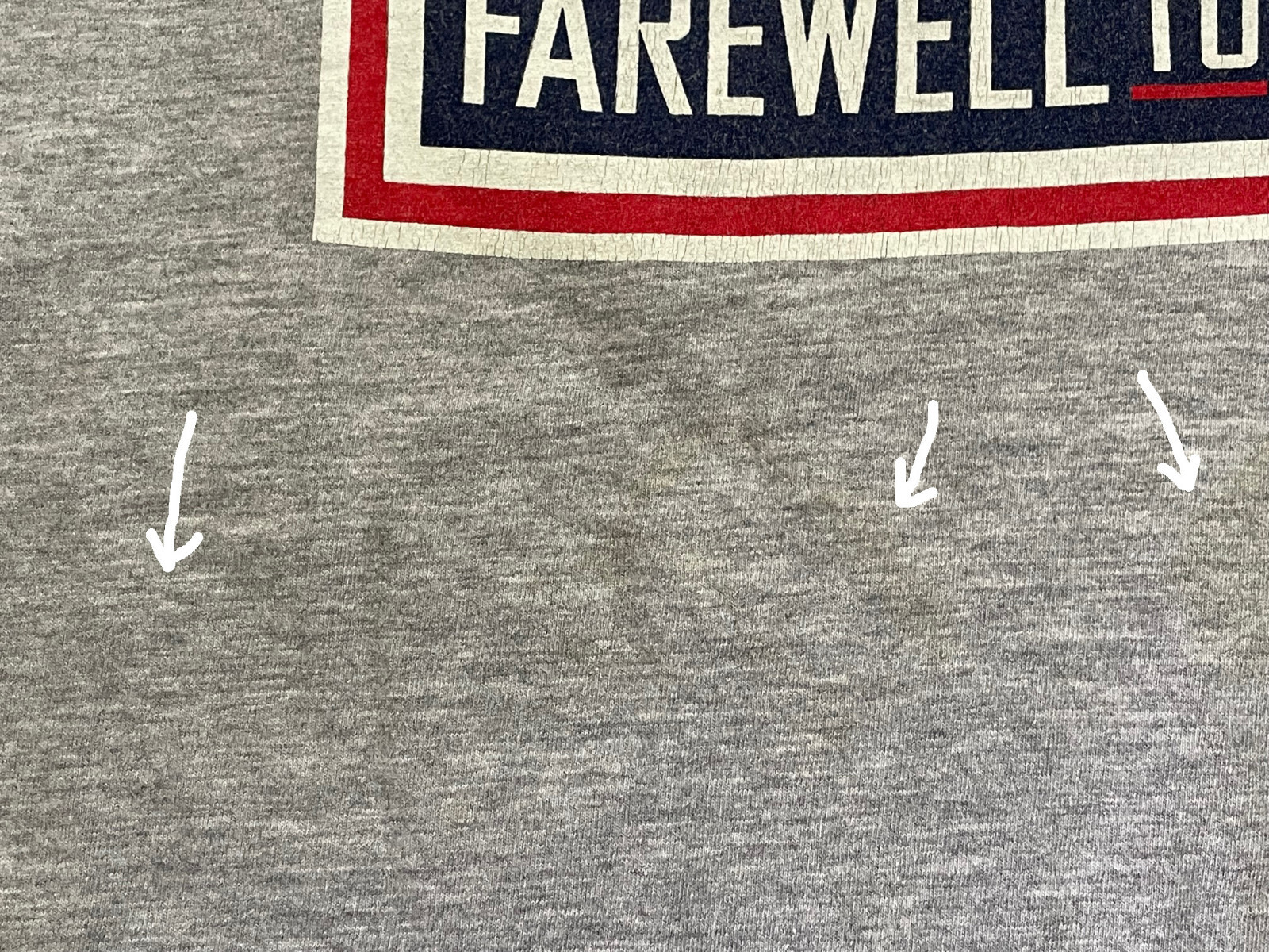 SHEPARD FAIREY COLBERT REPORT &lsquo;Farewell to Freedom » Graphic T-Shirt Size L
