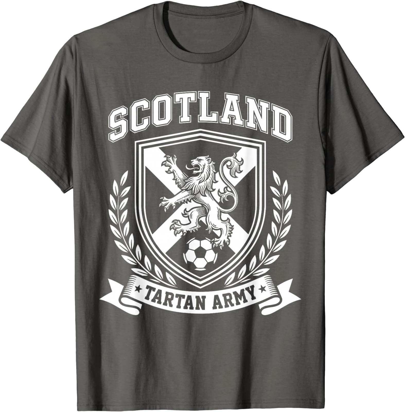 Tartan Army Scotland Patricotic Design T-Shirt
