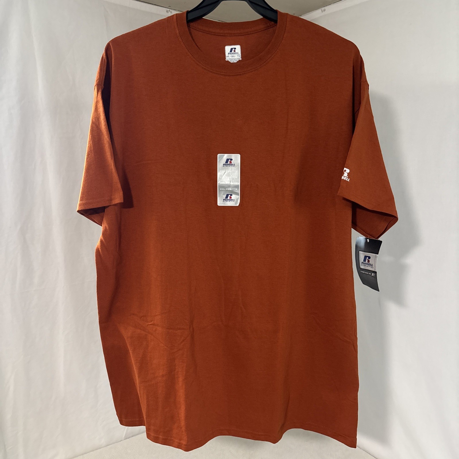 Russel Atheletics T-Shirt Adult 2X (50-52in) Texas Orange