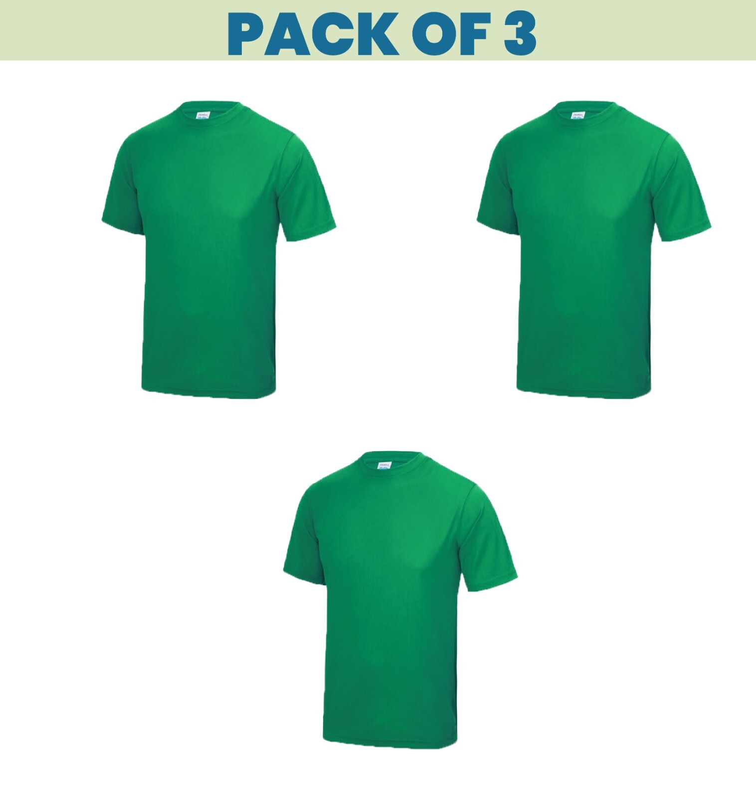 Pack 5 & 3 Just Cool AWDis T-Shirt Plain Casual Wear stag do hen Unisex JC001
