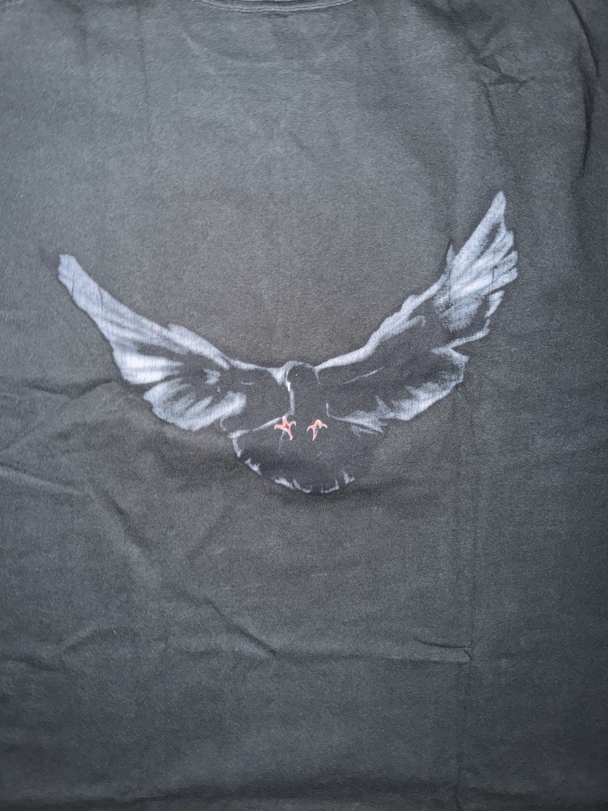 Yeezy Gap Balenciaga Dove Longsleeve Tee Size X-Large Color Black Kanye West✅
