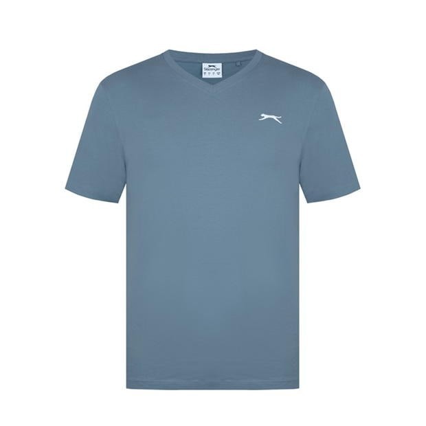 Men&rsquo;s Slazenger Cotton V Neck T Shirt XS S M L XL XXL 3XL 4XL ASS COLOURS BNWT