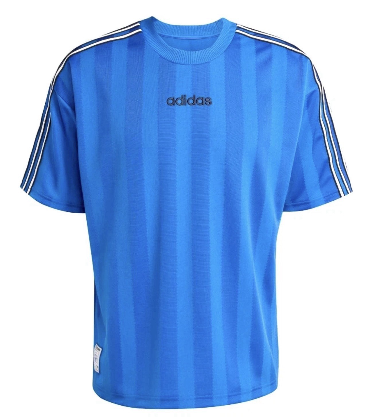 Adidas Originals Trefoil Retro 90&rsquo;S Shirt Jersey Blue JX3069 Men’s Size Large