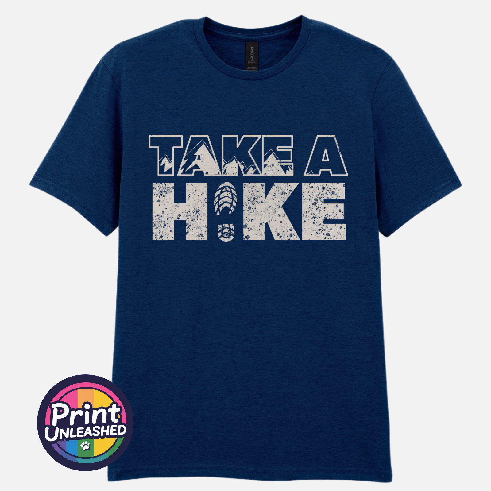 Take A Hike T Shirt Funny Hiking Walking Camping Outdoor Adventure Tee Unisex
