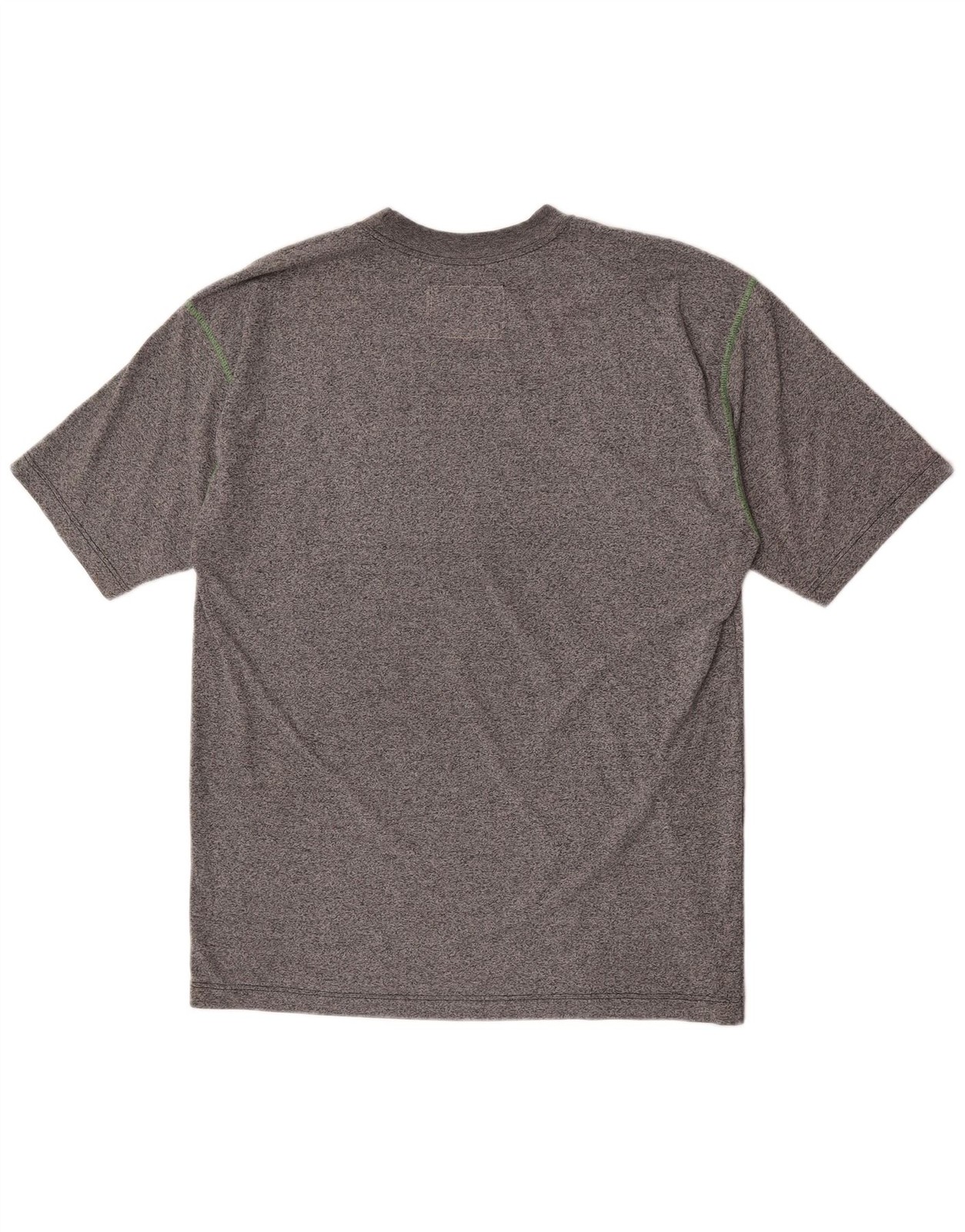 Diadora Mens Graphic T-Shirt Top Large Grey Flecked Cotton BK02