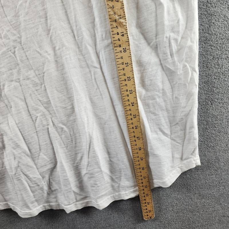 Goodlife Sun Faded Slub Scallop Tank Men&rsquo;s XXL White Solid Scoop Neck Pullover