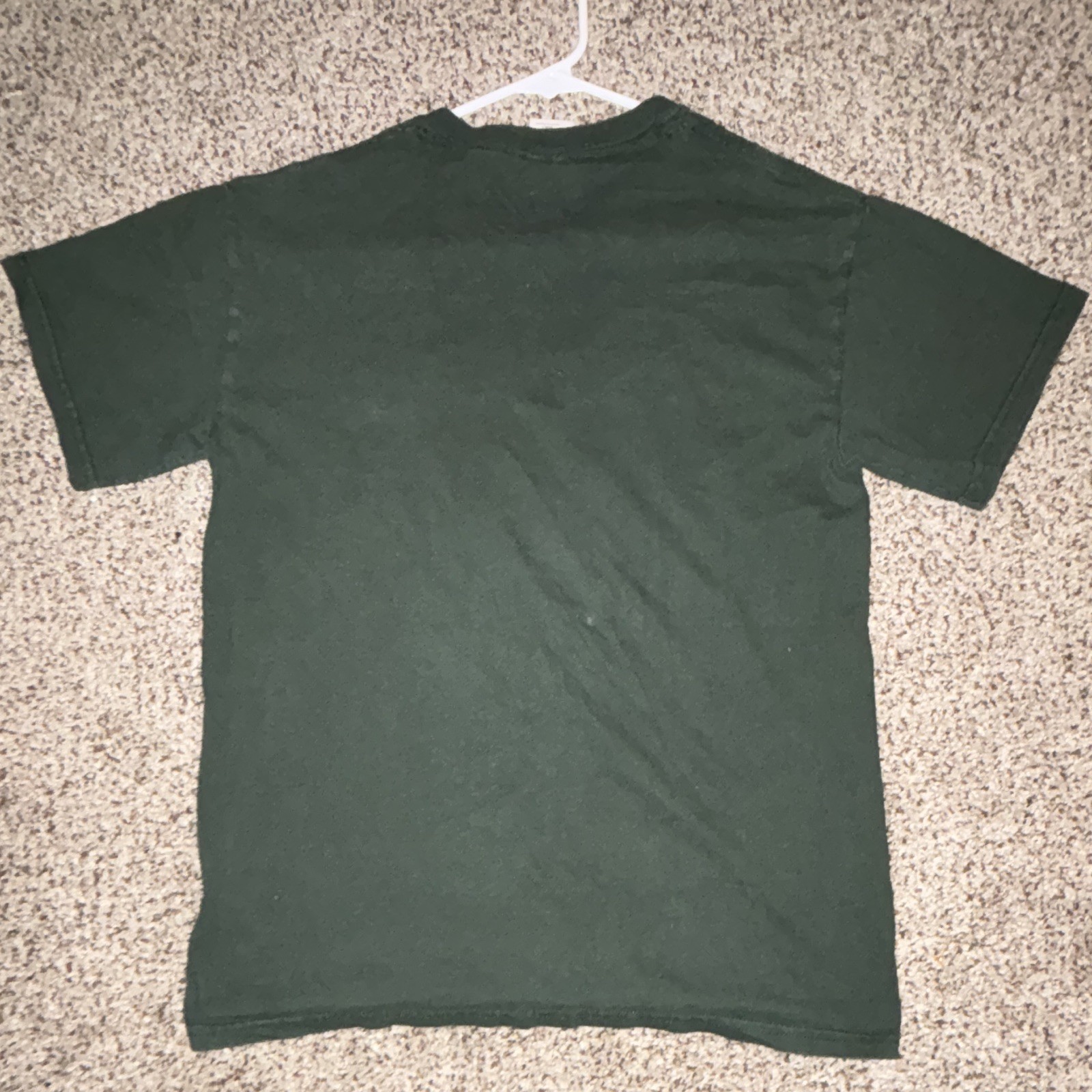 Gildan Ultra Cotton Men&rsquo;s S Green Cotton Parkview Football Viking Graphic Tee