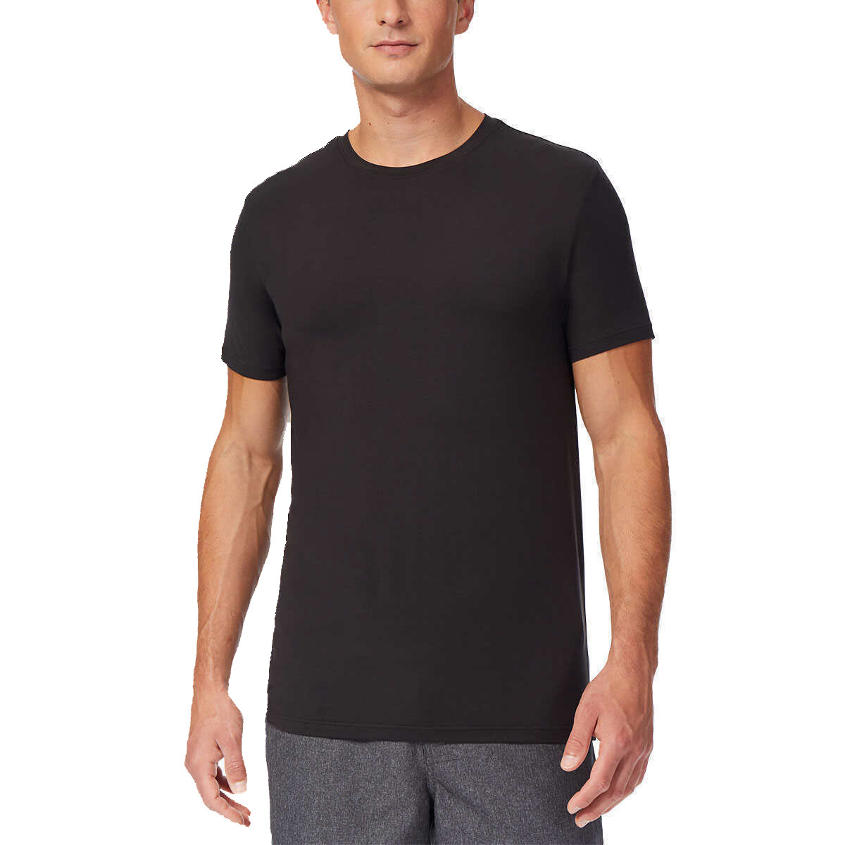 NWT 32 Degrees Men&rsquo;s Cool Short Sleeve Crew Neck T-Shirt (Black) – Medium/Large