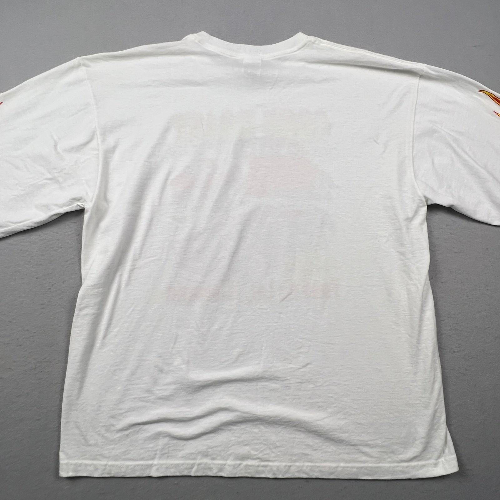 Corn Roast Hot Rod Flame T-Shirt Mens XL Y2K Fruit of Loom Best Tee Wisconsin