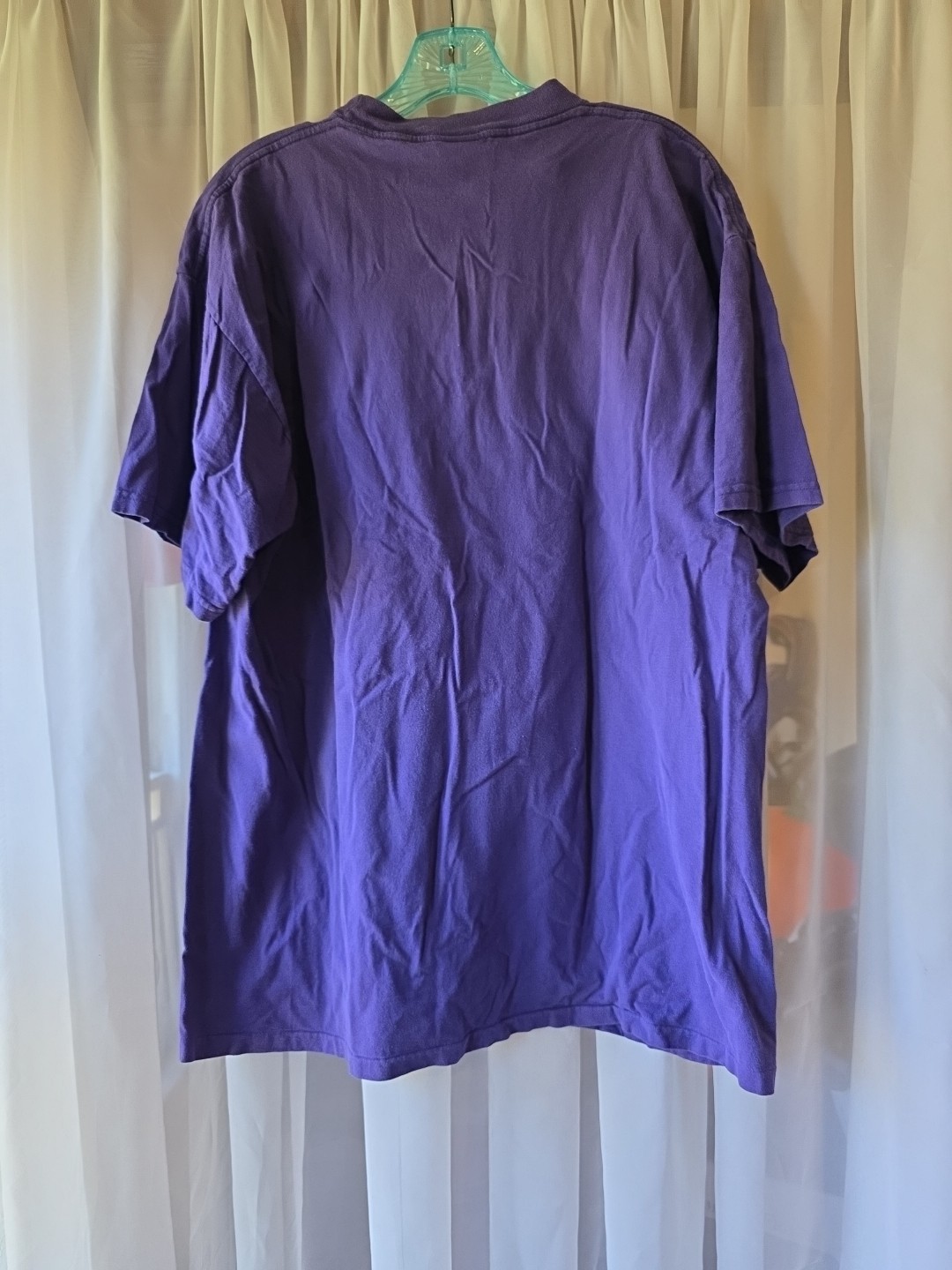 Vintage Tweety Bird Looney Tunes 1997 Graphic T Shirt BIKER 90s XL Purple