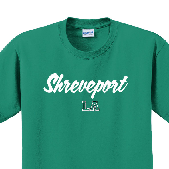 Shreveport, Louisiana State T-Shirt Short Sleeve Graphic Tee Unisex apparel