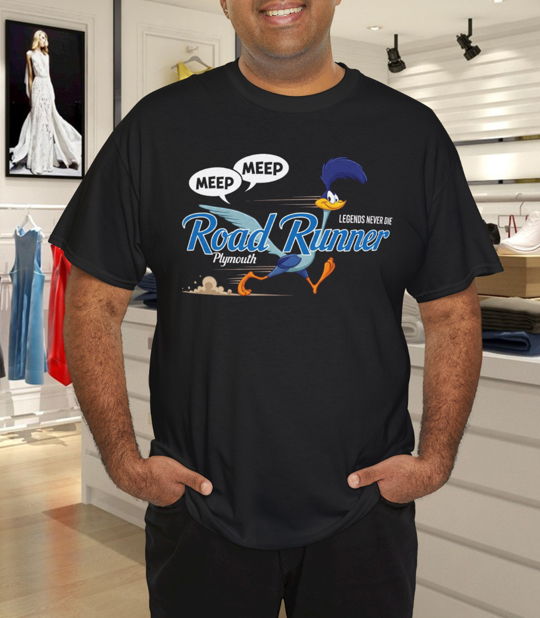 Plymouth Road Runner – Legends Never Die T Shirt