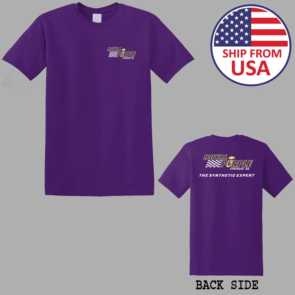 Royal Purple Synthetic Oil Men&rsquo;s Purple Size S-5XL