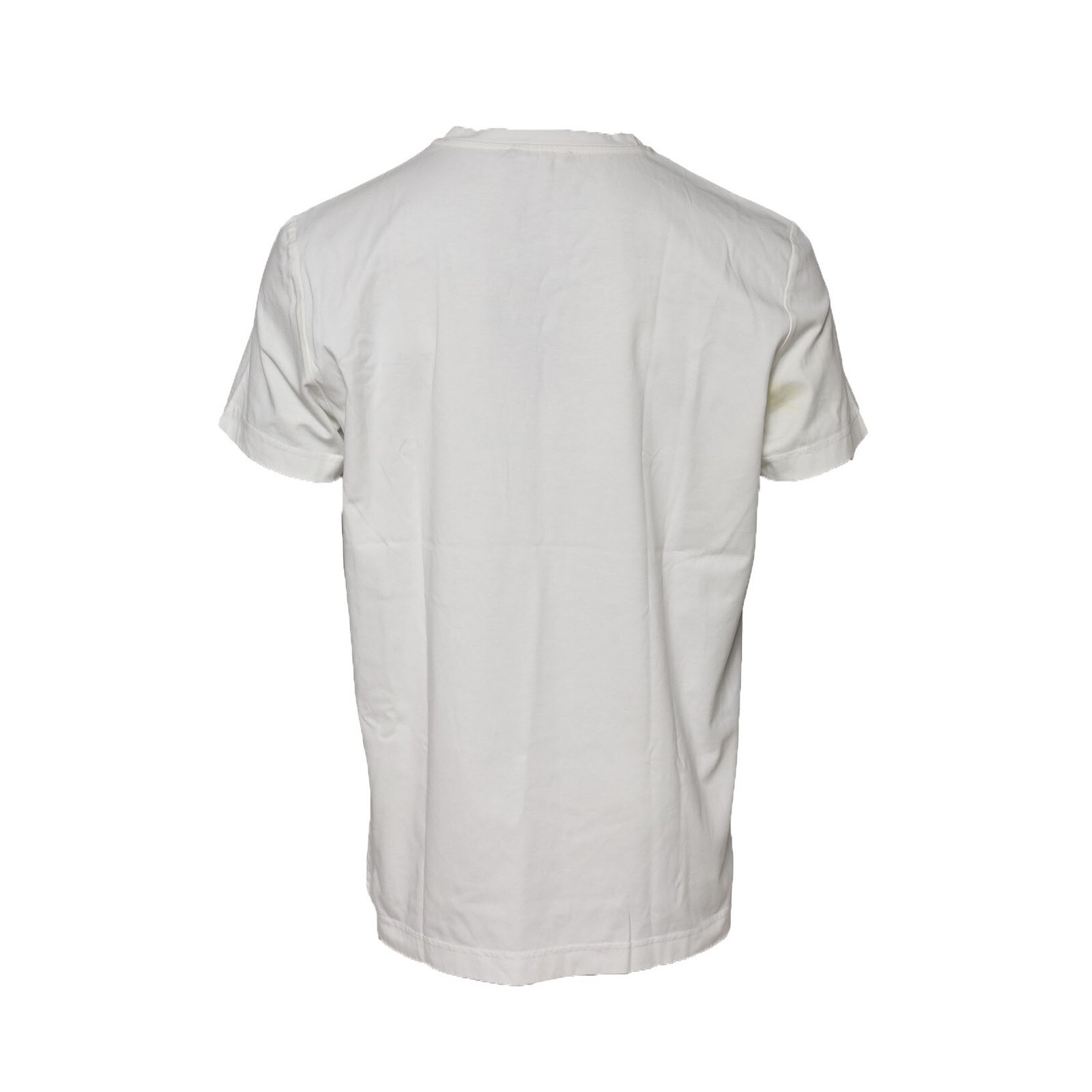 DOLCE & GABBANA T-shirt White Bandana Cotton Men Crew Neck IT52/US42/XL 900usd