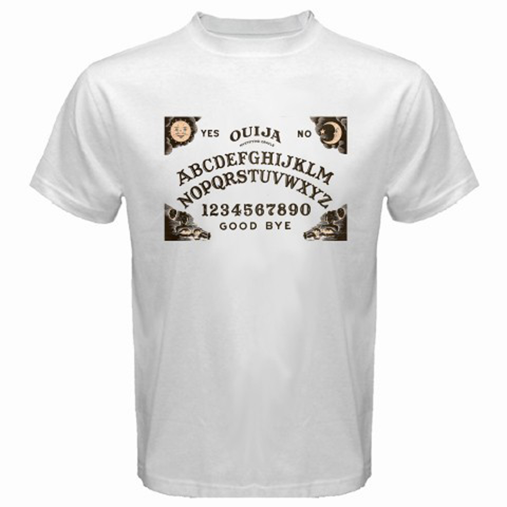 New Ouija Board Spirit Board Men&rsquo;s White T-Shirt Size S-5XL