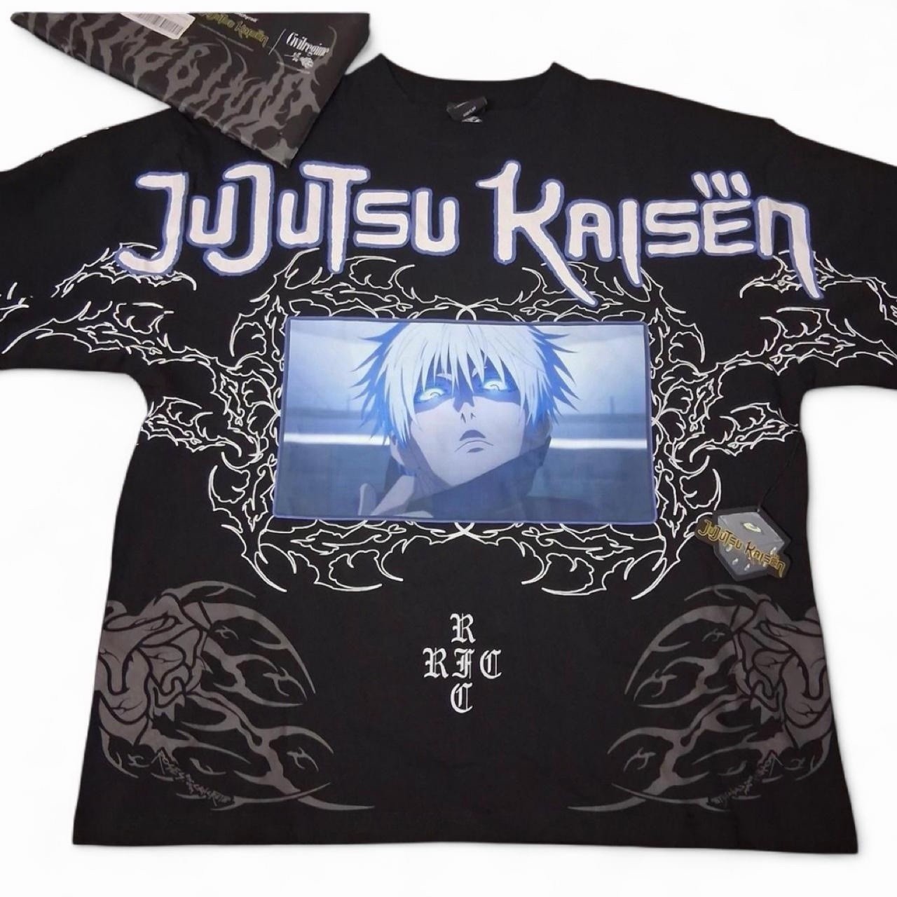Civil Regime Jujutsu Kaisen Gojo Satoru Shibuya Incident XL Black T-Shirt