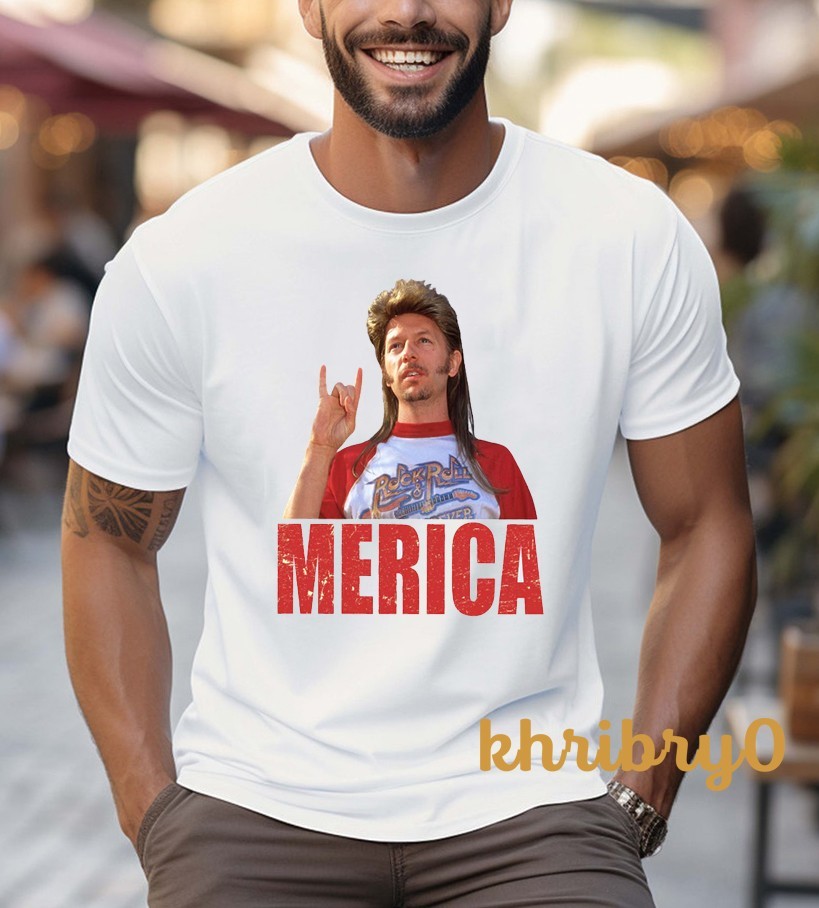 Joe Dirt Merica 4th of July T-shirt H4091