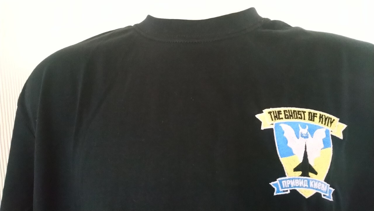 UKRAINE THE GHOST OF KYIV T-SHIRT