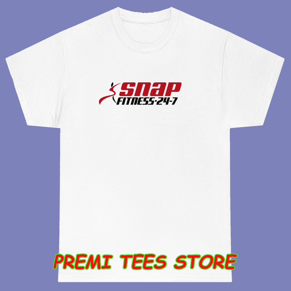 Snap Fitness Gym Men&rsquo;s White Size S-3XL