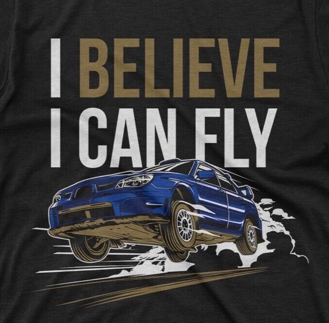 Subaru Impreza WRX STi T-Shirt JDM Custom Car Garage on Ring Spun Cotton Tee