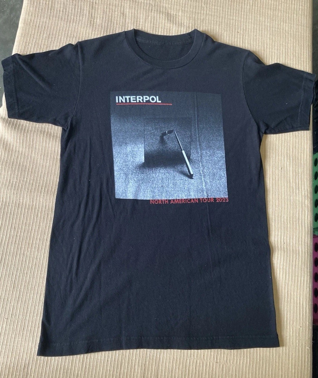 Interpol – North American Tour 2023 Concert Tee Shirt Size? See Photos