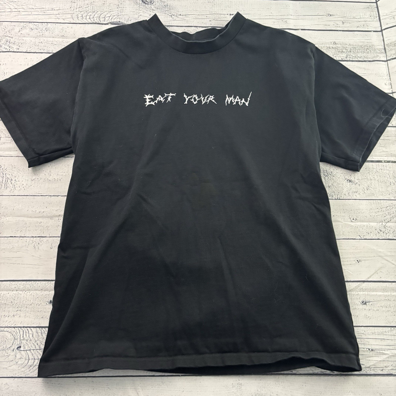 Dom Dolla Eat Your Man Short Sleeve T Shirt Men&rsquo;s Med/Large Black