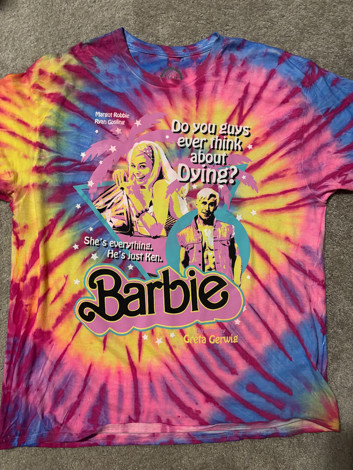 Barbie Movie 2021 Shirt Size XL Studiohouse Designs Ryan Gosling Greta Gerwig