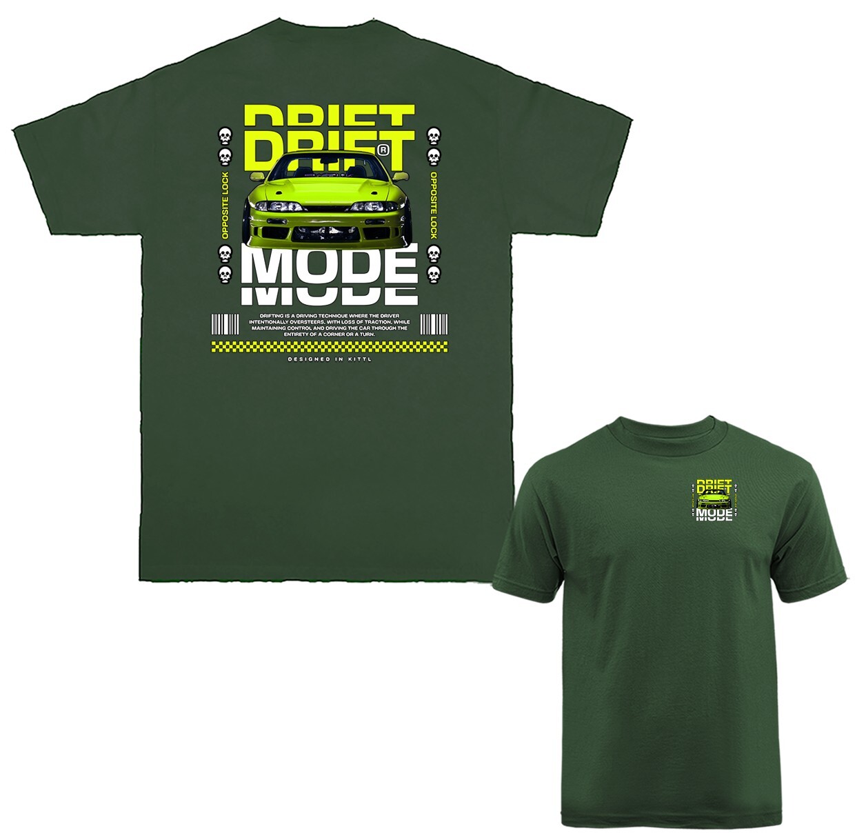 Drift Mode Imported Tuned Custom JDM Sports Car T-shirt