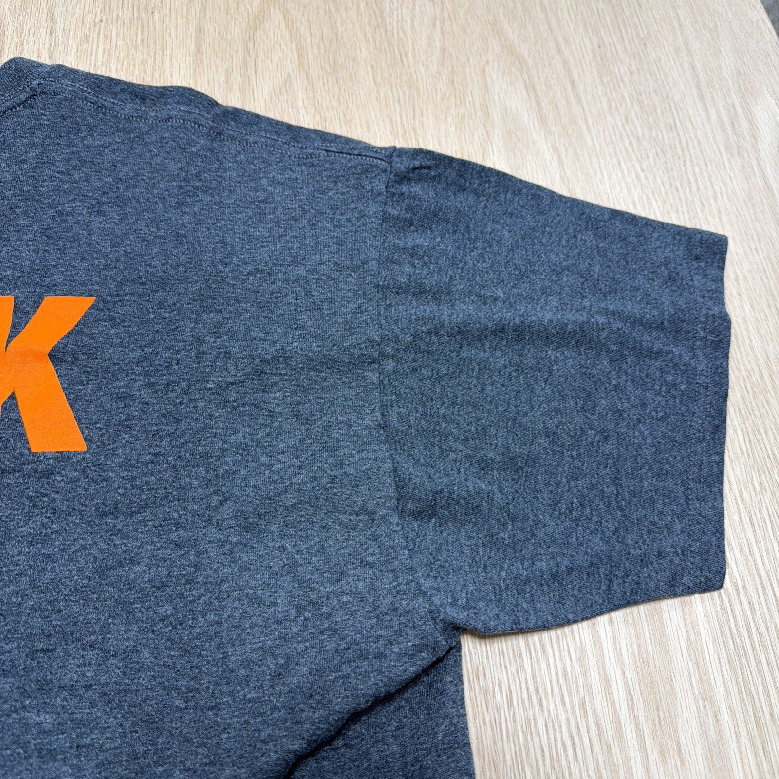 Men’s – Short Sleeve T-shirt -Sz XL Gray – Weightlifting -ELITE FTS -Cotton