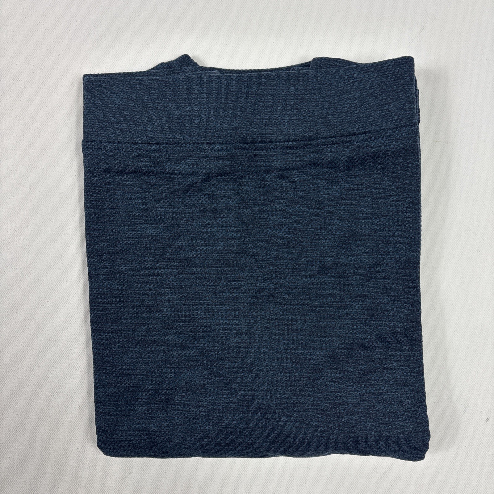 Gerry Men’s Thermal Long Sleeved Fleece Shirt Crew Neck Blue Medium