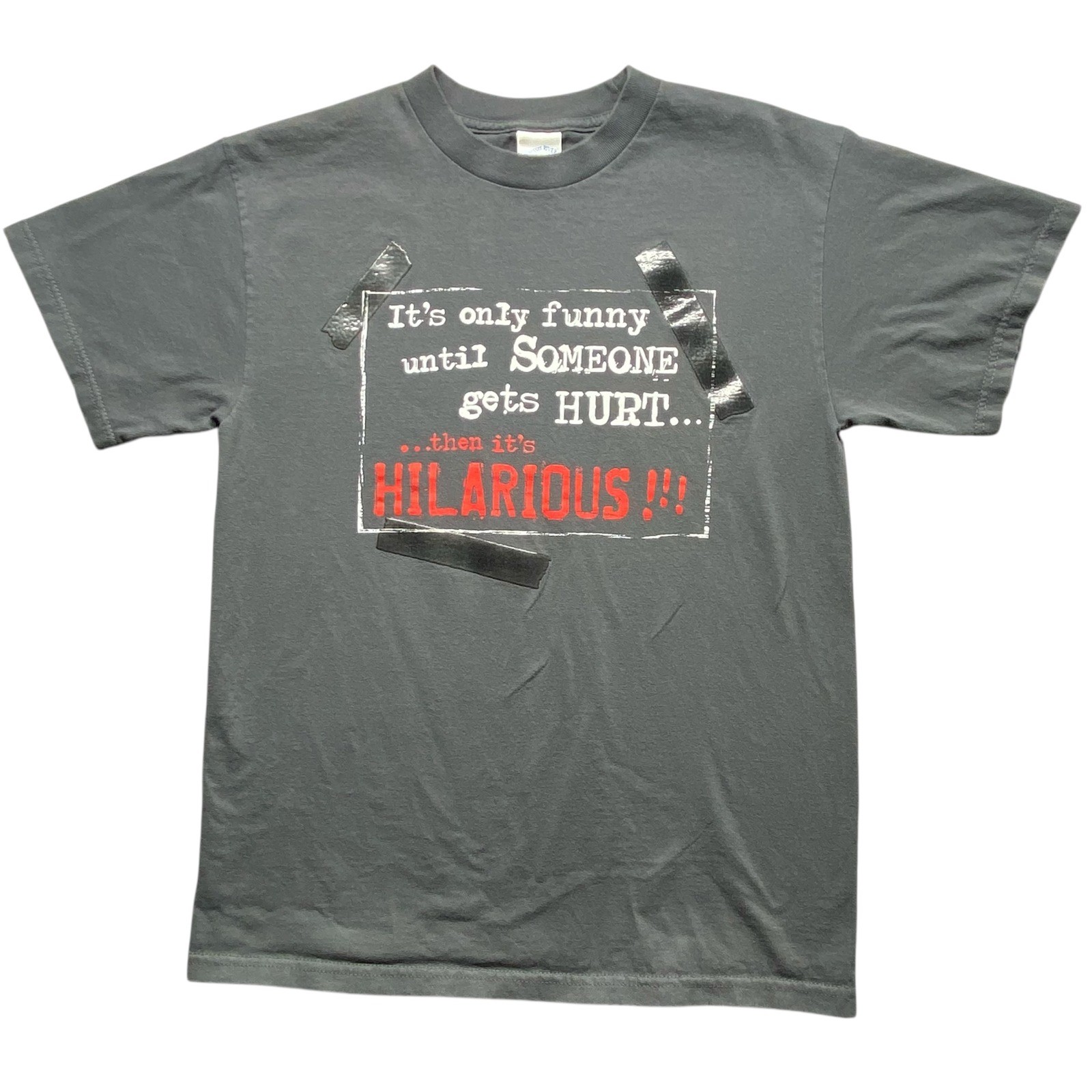 Tennessee River Mens Med Graphic T Shirt It&rsquo;s Only Funny Until Someone Gets Hurt