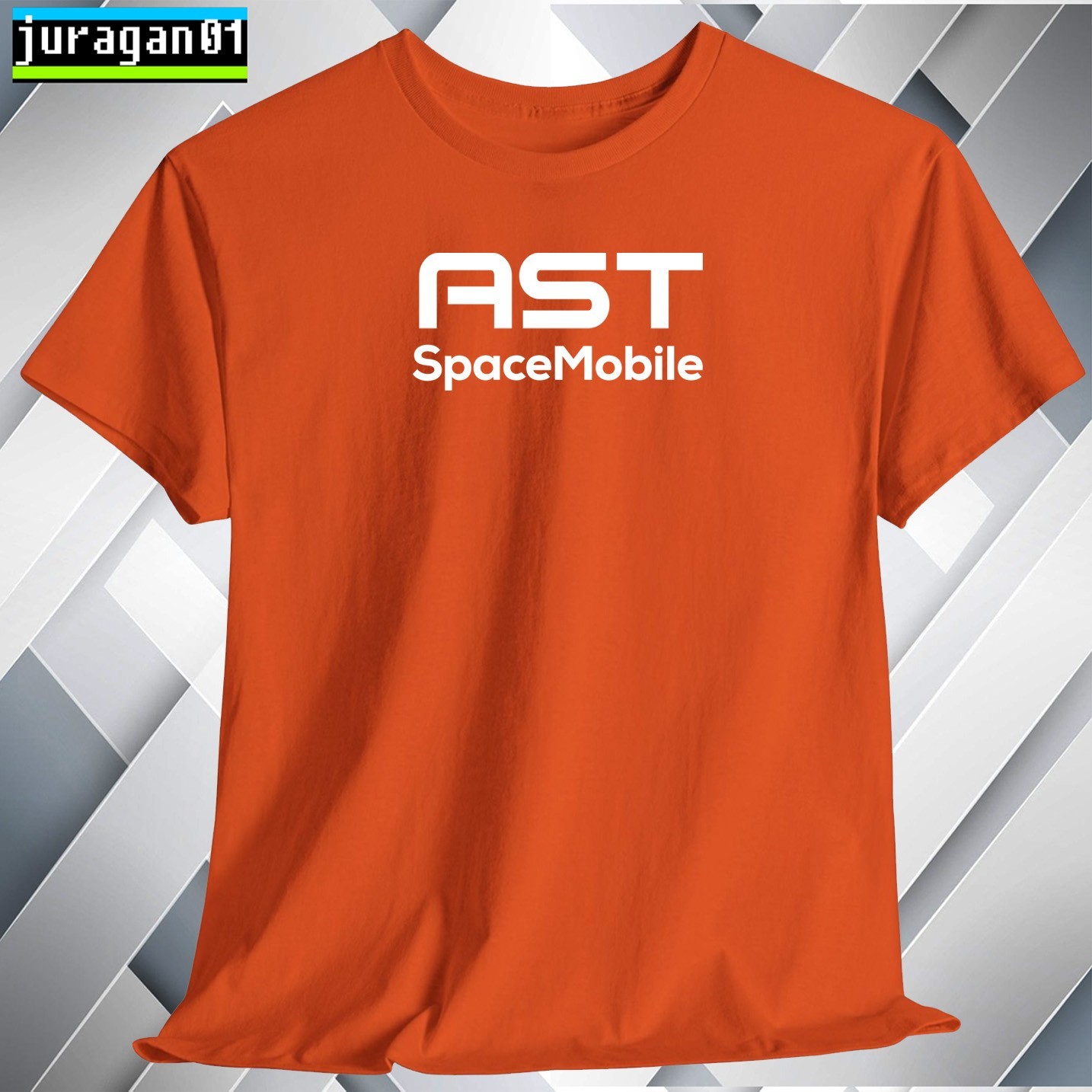 AST SpaceMobile Network T-Shirt Black Navy White Grey Red Orange Choco S to 5XL