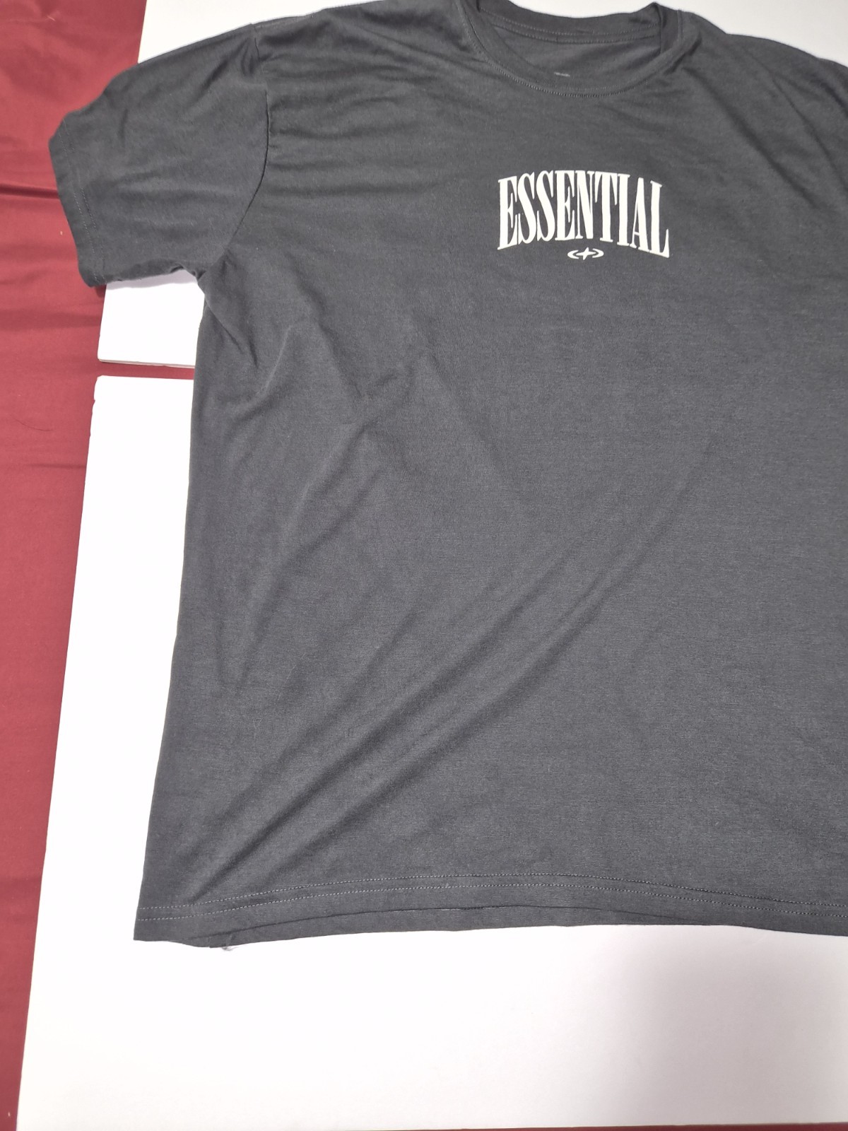 GSTR Essential Dark Gray Graphic T-Shirt
