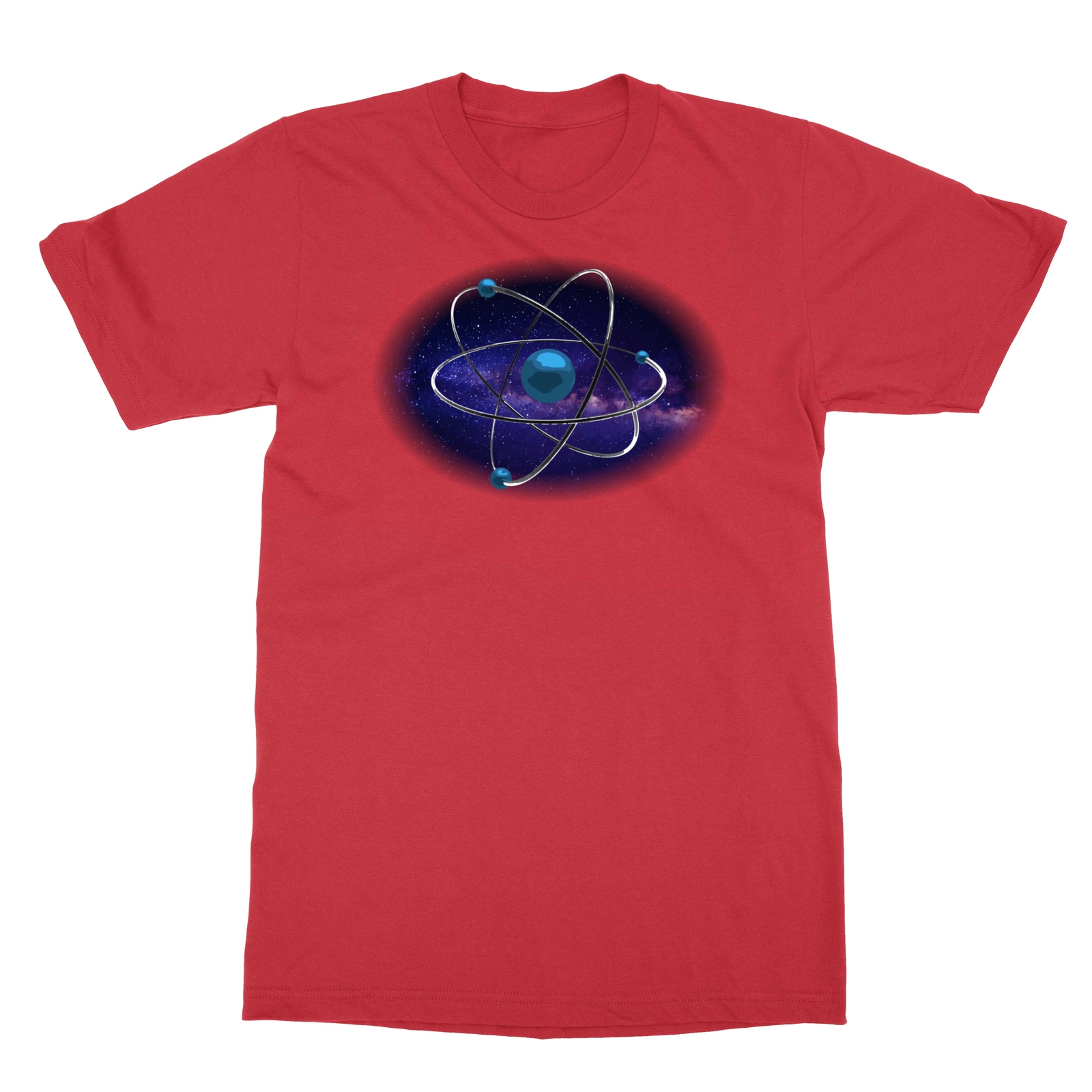 Atom Symbol Chemistry Physics Science Atomic Geek Nerd Men&rsquo;s T-Shirt