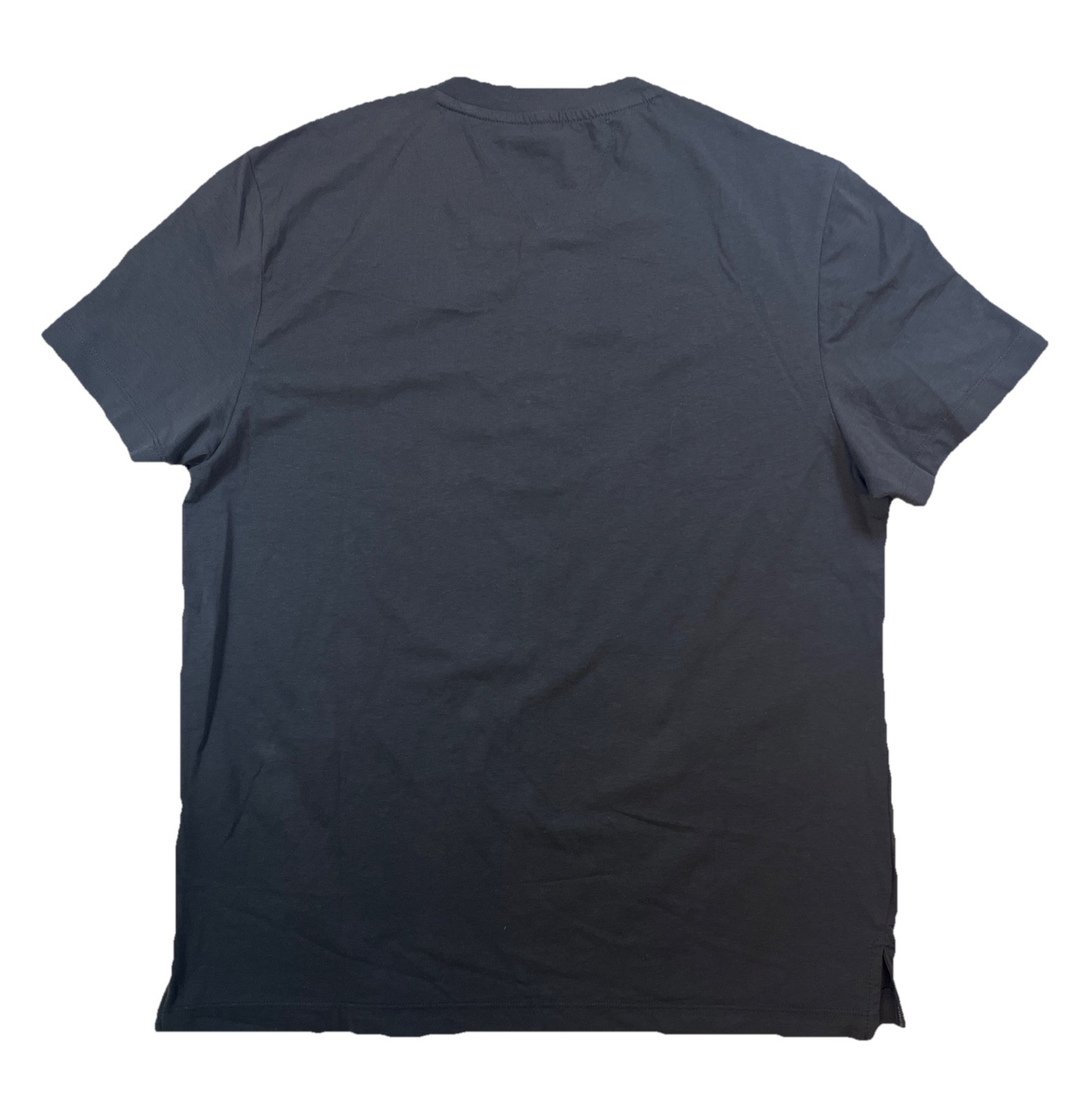 Mens L Vince Camuto Charcoal Short Sleeve Henley NWT