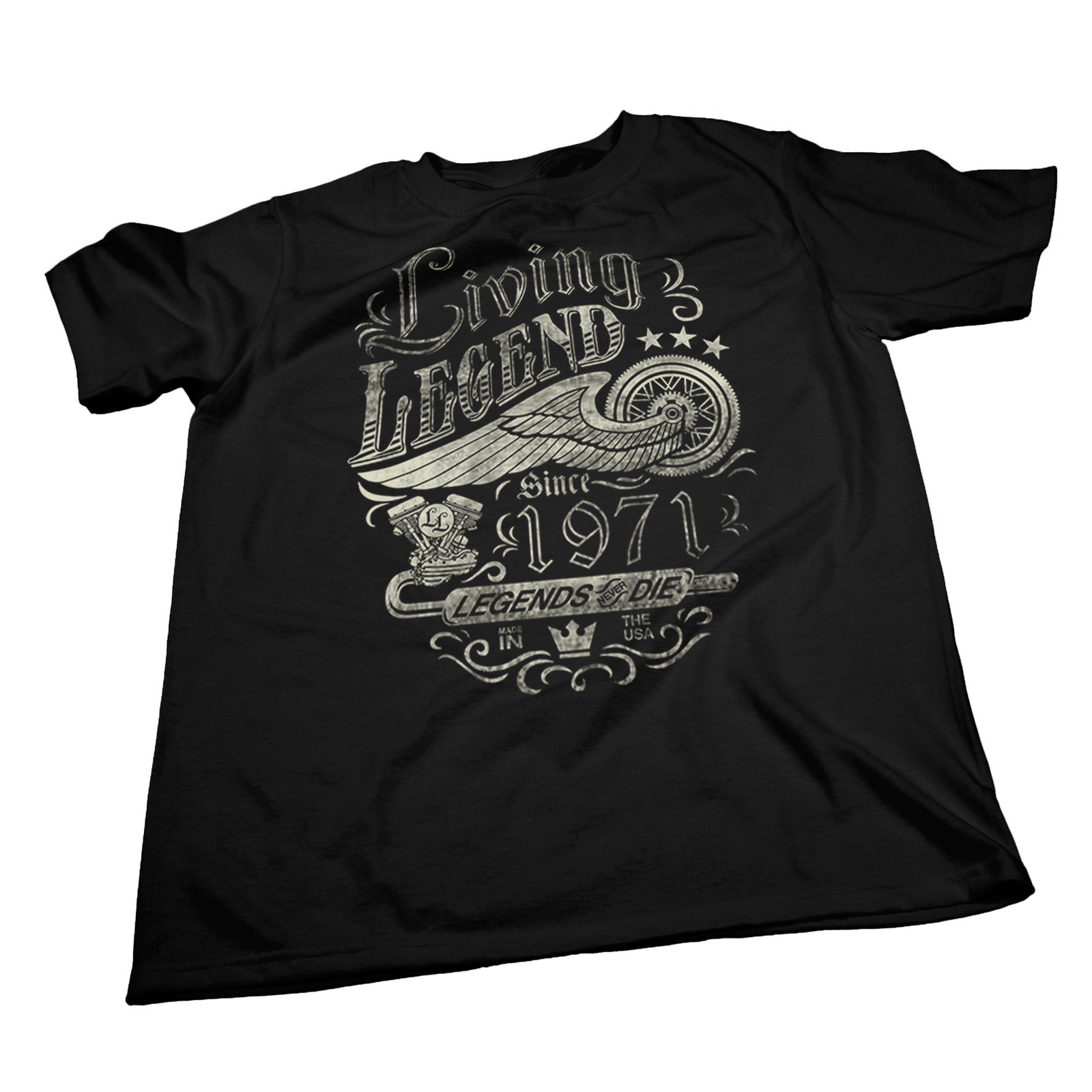 55th Birthday Gift Shirt For Men – Living Legend 1971